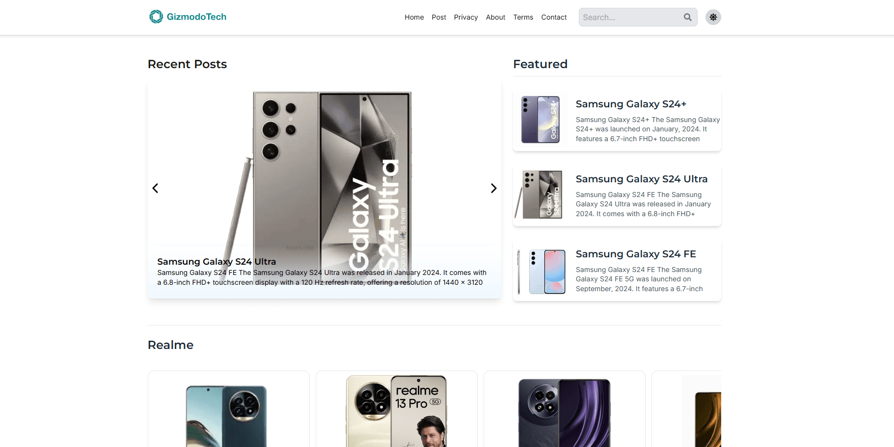 Blog Website